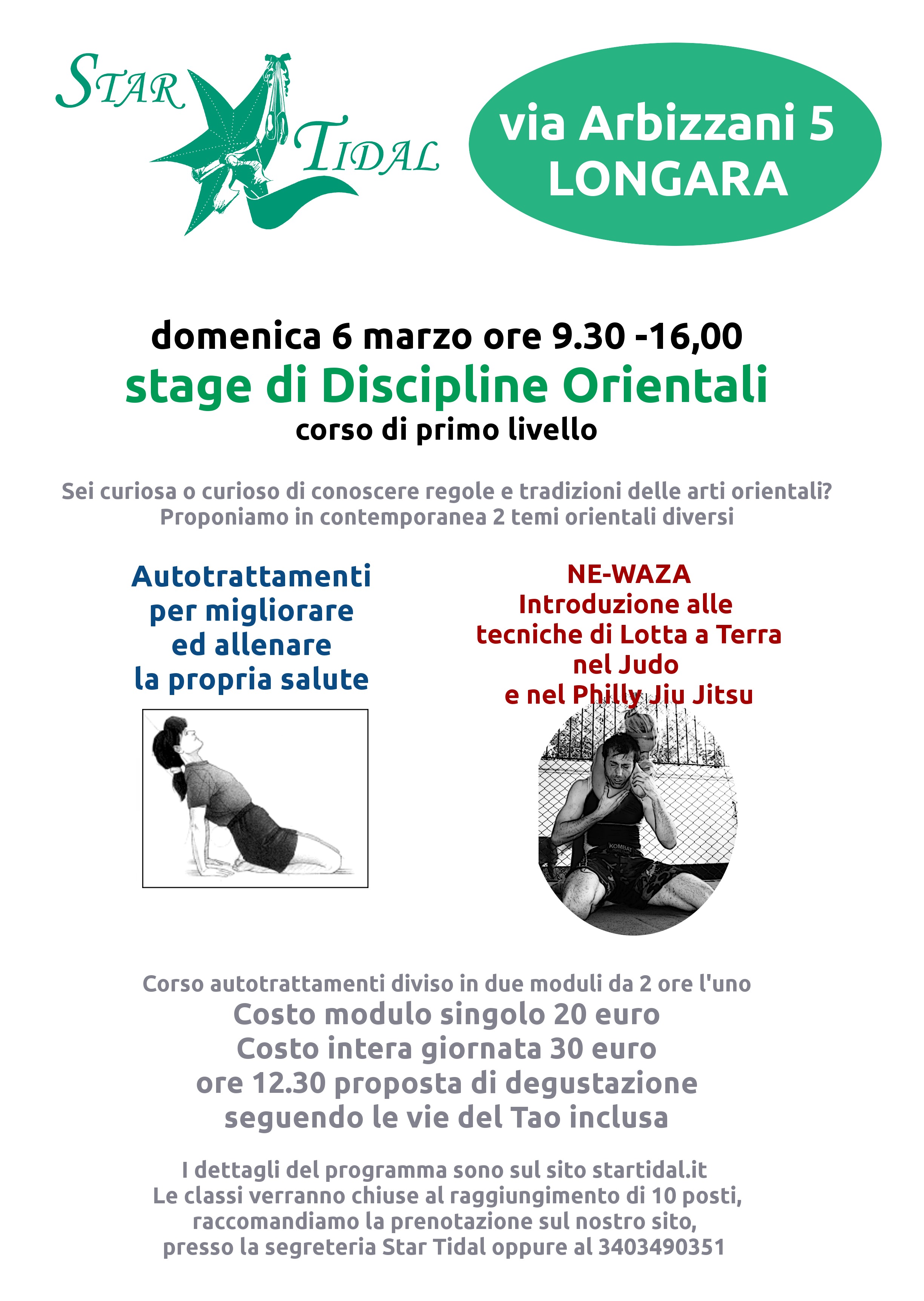 Stage Discipline Orientali