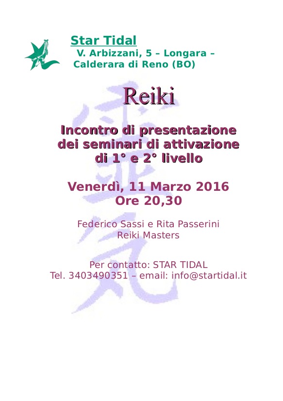 Presentazione Reiki