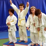 Filippo primo alla sua prima gara di Judo