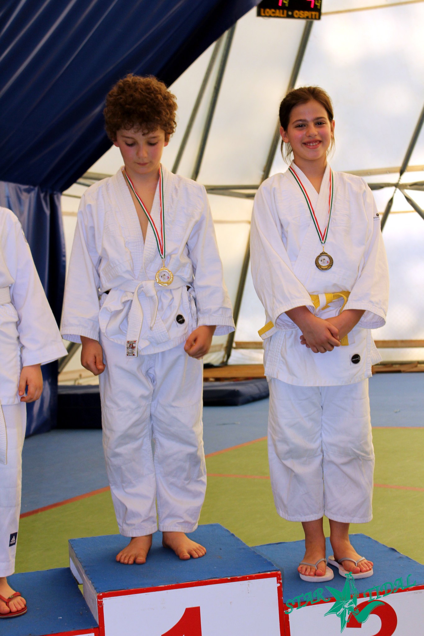 Sofia terza alla manifestazione di Judo